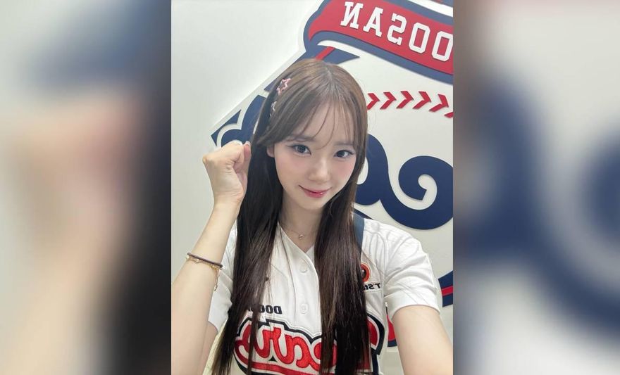 斗山熊新日援初登場！藤本彩花處女秀熱到爆汗