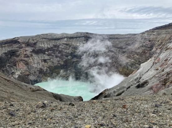 日阿蘇山火山活動升級　氣象廳發布2級噴發警戒