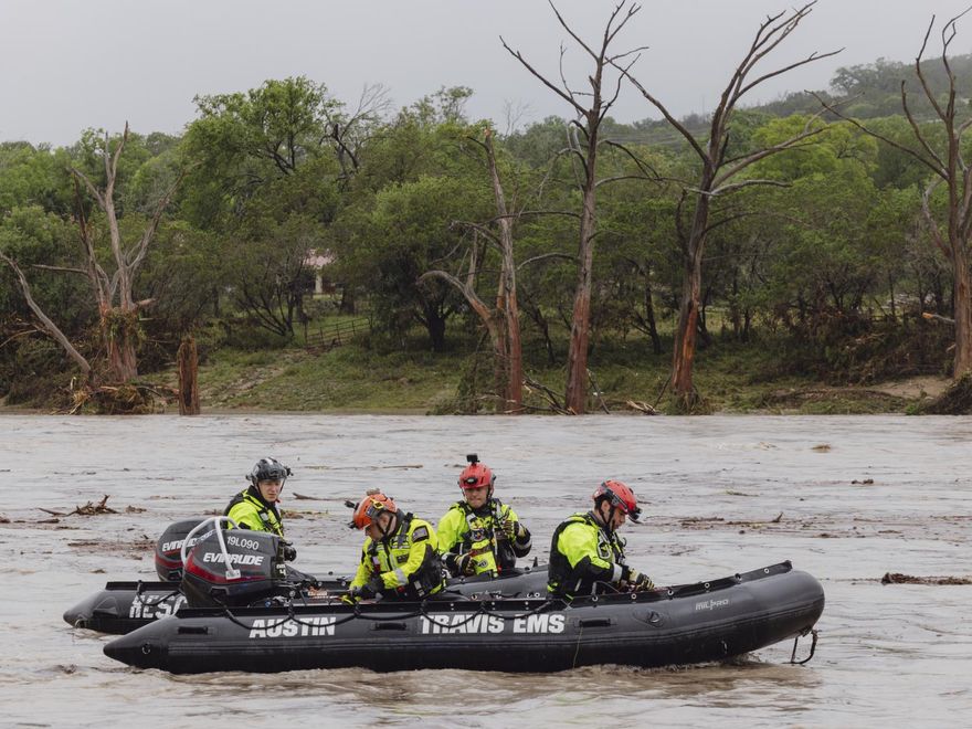 影/德州暴雨瓜達魯普河暴漲釀洪災　死亡人數上修至24人