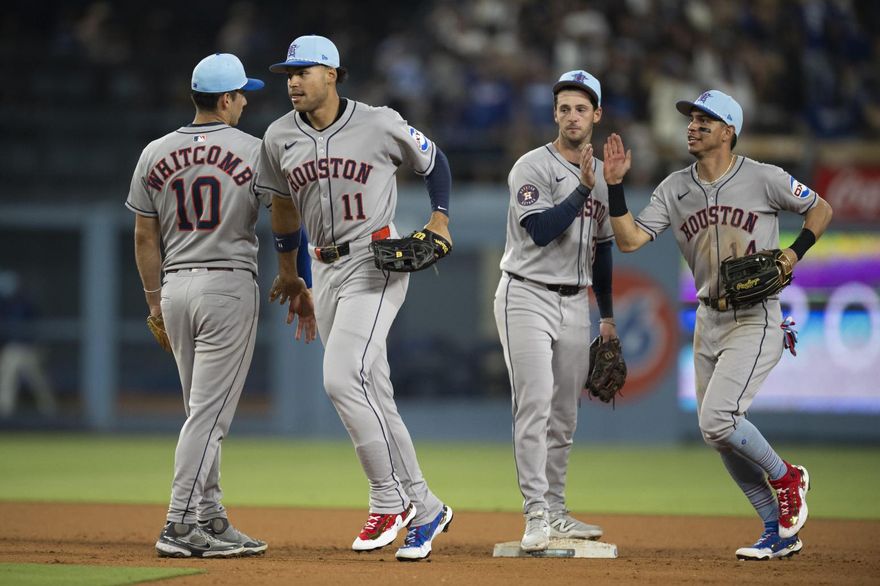 MLB/國慶日被太空人打爆　道奇狂輸17分寫本季最慘一役