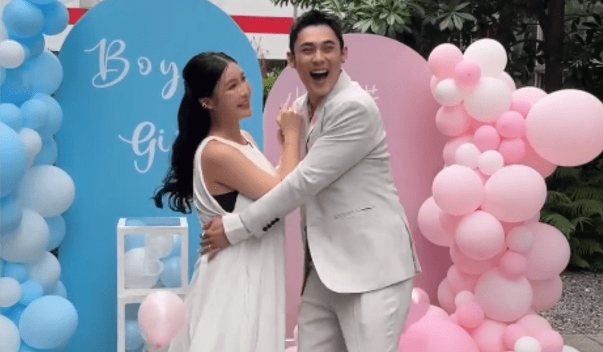 陳奕「做人」成功！性別趴嗨曝辣妻紀曦晨懷女娃