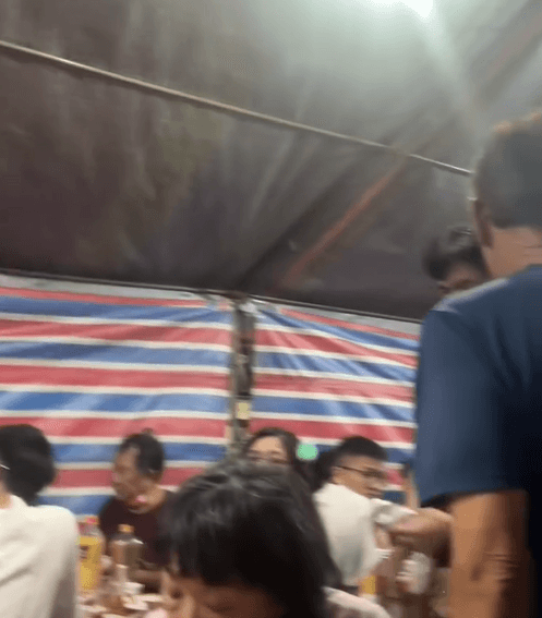 影/颱風來襲照樣吃！民眾風雨中開席大啖引熱議　網驚呆：腦洞大開