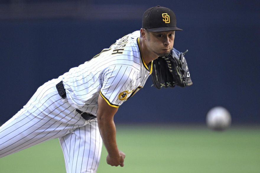MLB/達比修首局飆2K！本季復出初登板3.2局失2分