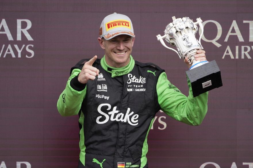 F1/電影劇情上演！37歲老將苦等239場　首登頒獎台