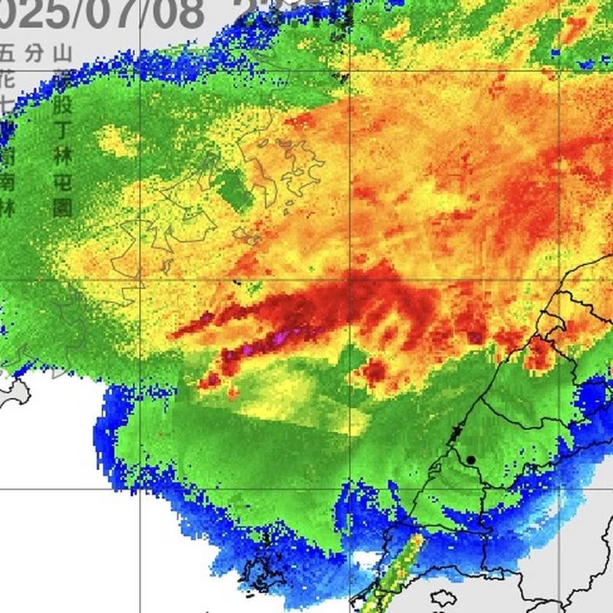 防天氣突變！雷達回波「尖又細」　鄭明典：恐轉龍捲風