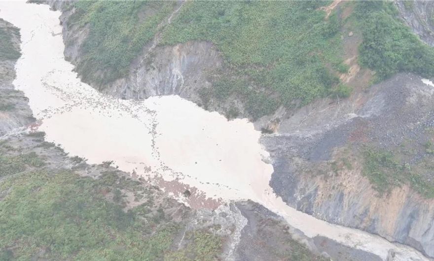 雲林草嶺堰塞湖「潰湖危機」解除　水位大降23公尺恢復通洪