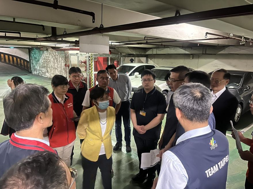 視察台北防空避難設施　劉世芳：強化都會社會防衛韌性
