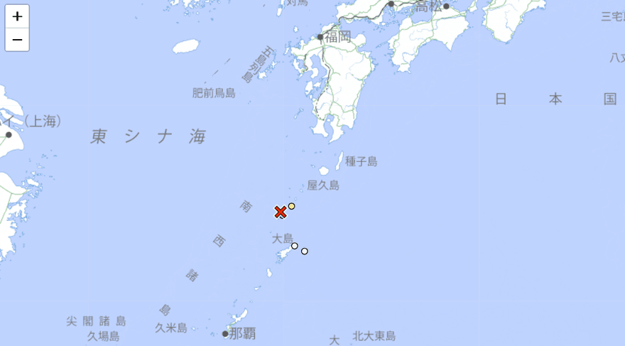 狂搖逾1800次！吐噶喇群島又震　半小時3起「規模4以上地震」