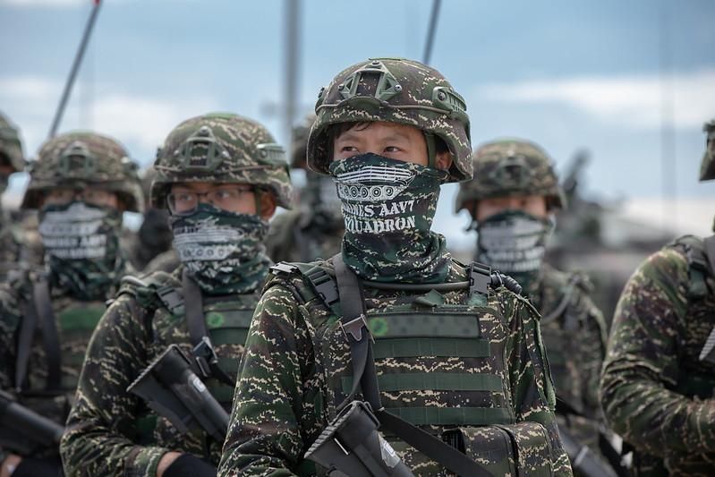 漢光41號首都保衛戰　海軍陸戰隊第99旅北上跨區增援