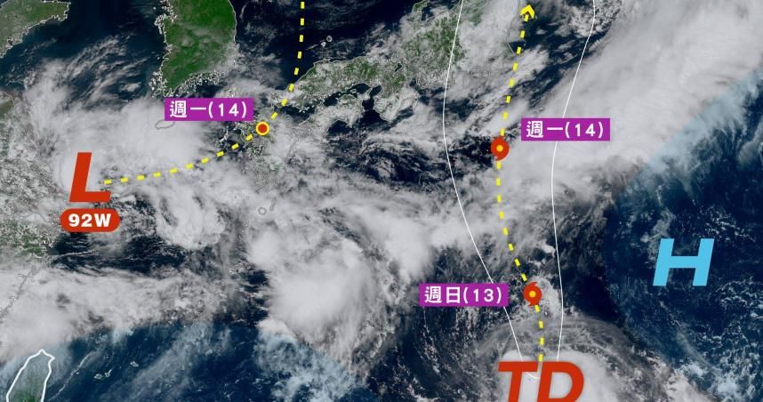 明3地飆36度高溫！專家示警下週「雙颱夾擊」：遊日注意
