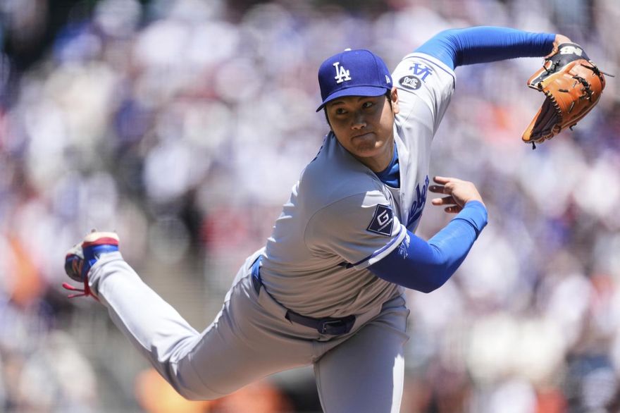 MLB/還得是靠他！「投手大谷」3局飆4K　道奇終止7連敗