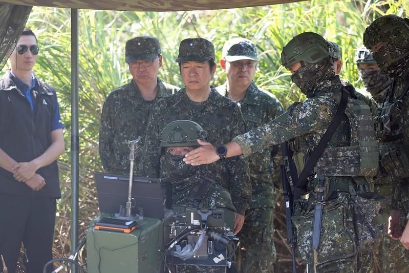 視導漢光41號演習　賴清德：肯定國軍投入最大心力演訓