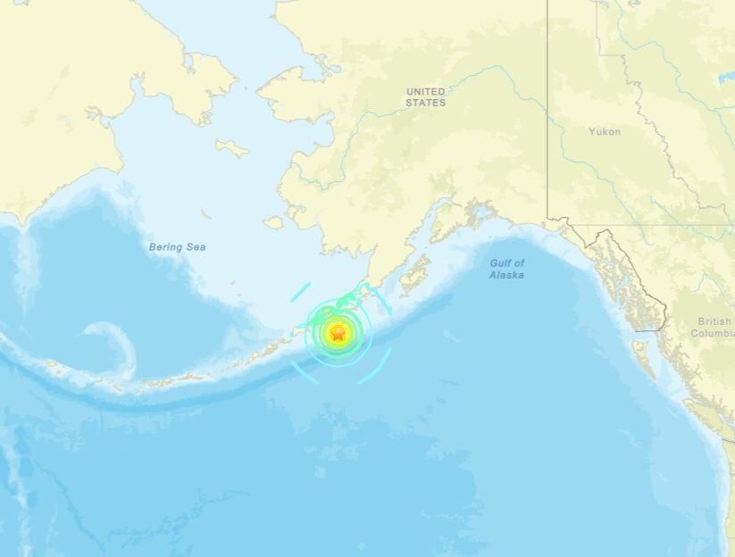 美國阿拉斯加州近海規模7.3地震　引發海嘯警報