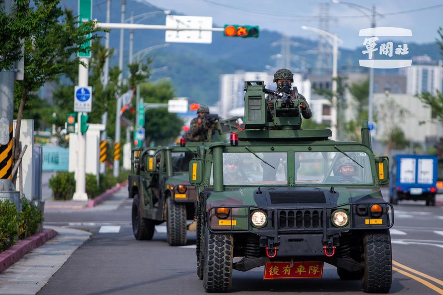 影/跨區北上拱衛中樞　陸戰隊第99旅漢光演習火速救援