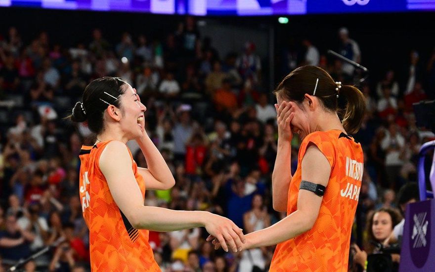 羽球「最美女雙」哭了！殺進日本公開賽4強關卡
