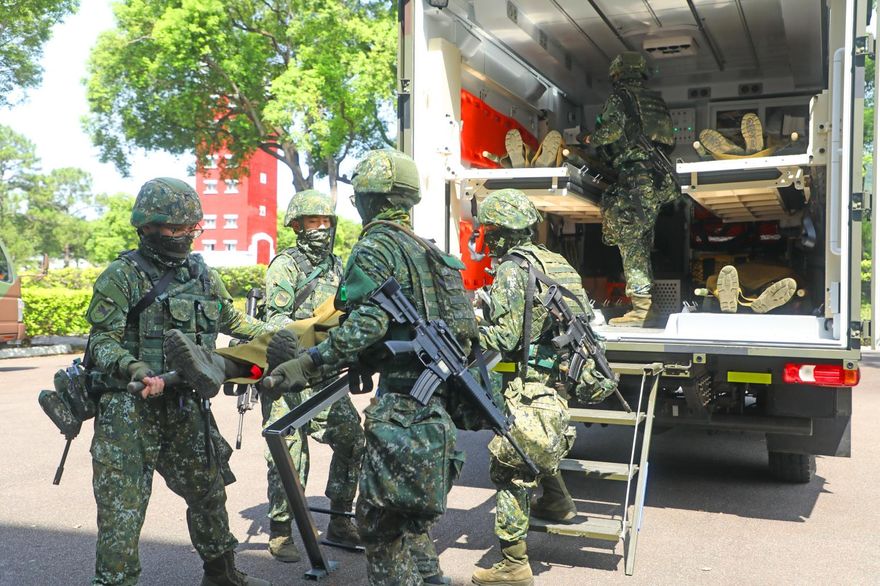 漢光41號戰傷救護演練　三支部新裝備提升戰場存活率