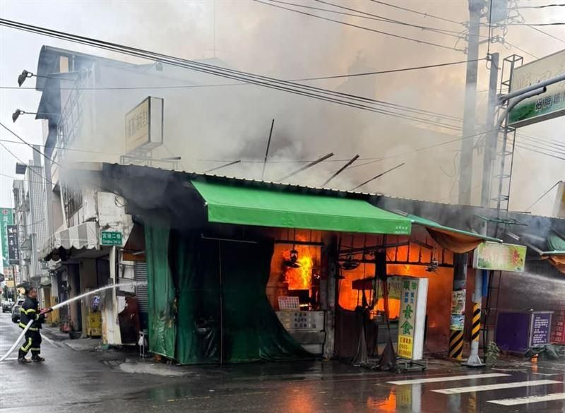 彰化北斗「媽祖廟後面燒起來」！焦黑畫面曝光