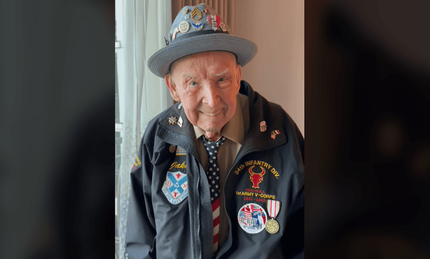 二戰老兵變百萬網紅　「傑克老爹」102歲辭世