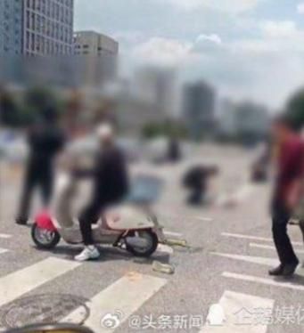 悚！陸男開車撞人「慌亂逃」一路撞　多人倒地2死9傷