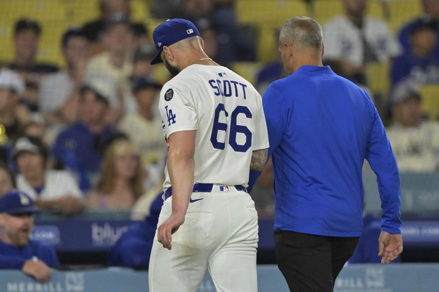 MLB/門沒關好還傷退　道奇守護神史考特恐進傷兵名單