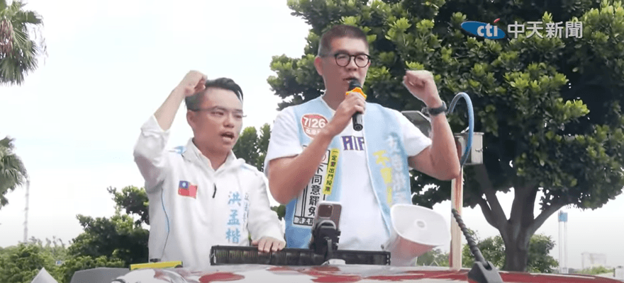 奔波選區反罷洪孟楷日行380公里！連勝文：可在他家旁開輪胎行