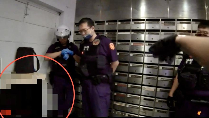 影/北市男酒店喝醉霸佔大樓管理室　嗆聲襲警遭管束
