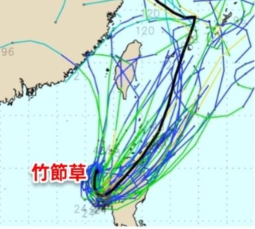 颱風假有機會？竹節草「迴轉北衝」　專家示警：恐登陸台灣