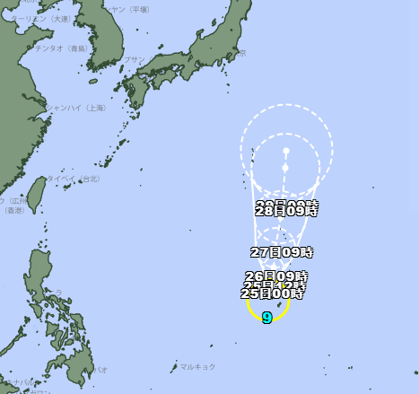 新颱風「柯羅莎」生成了！形成3颱共舞　對台無影響