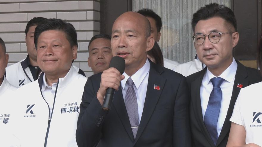 影/韓國瑜罕見談台美關稅　最後關頭喊話：不能只關注台積電
