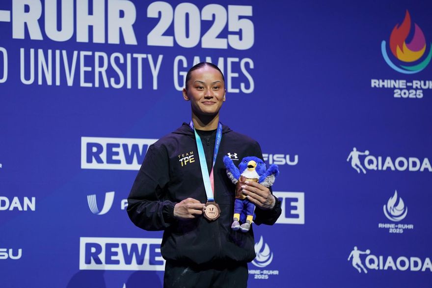 世大運/創造歷史！　陳瑞安奪銅…成隊史女子體操首面獎牌