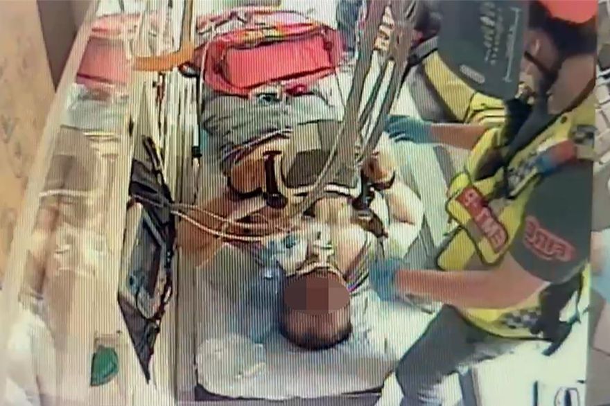 竹南科技園區爆噩耗！工人摔落頭部重創亡