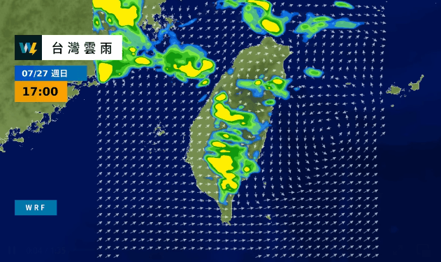竹節草掰掰　中南部迎西南風「慎防雨彈狂襲」