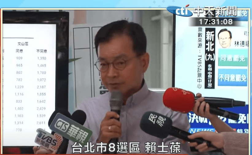 不斷更新/賴士葆喊「過關」曝：曾遭罷團人士帶24公分西瓜刀跟蹤