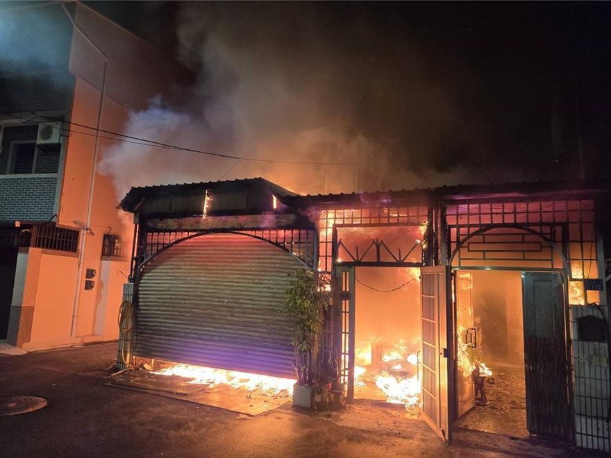 影/天人永隔！嘉義民宅爆炸大火「母子同亡」