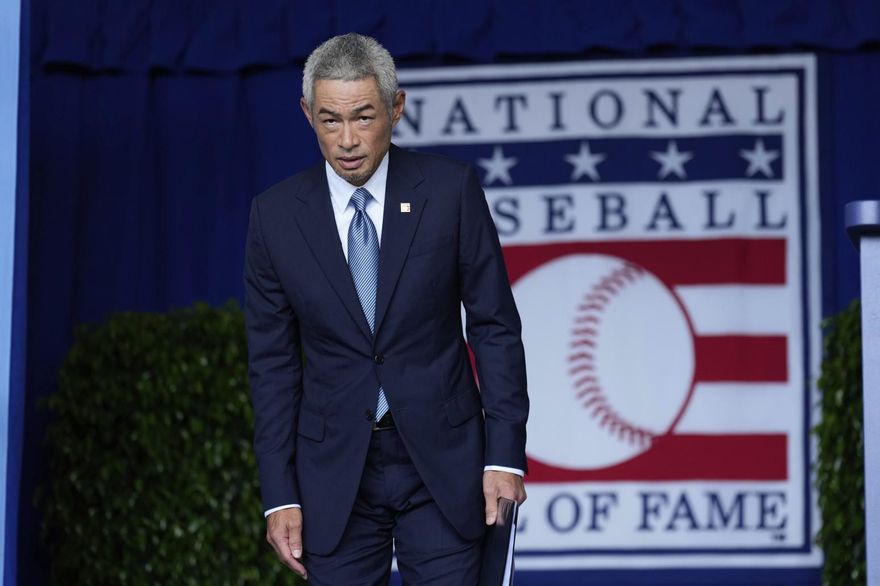 MLB/鈴木一朗正式進入美國棒球名人堂　調侃沒支持他的記者