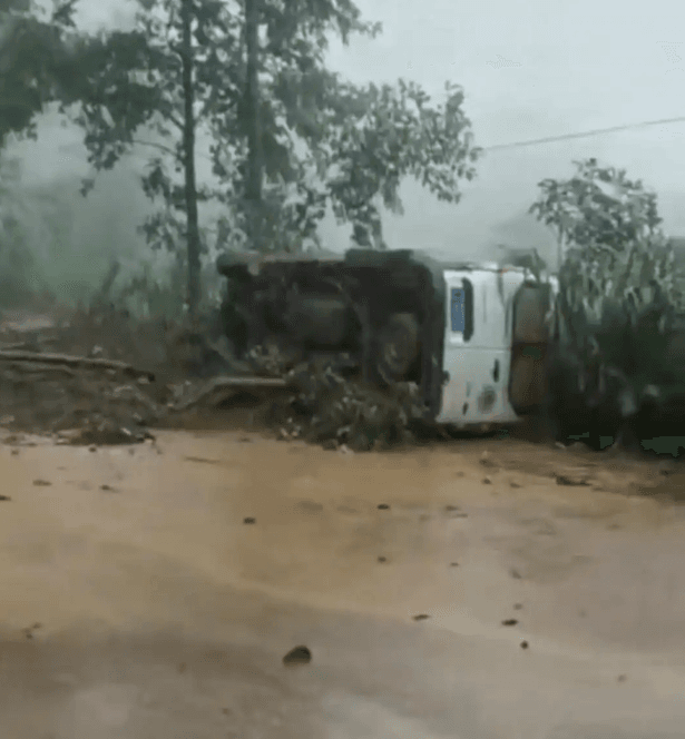 陸暴雨災情頻傳！河北山崩4死8失聯　雲南有轎車遭活埋5罹難
