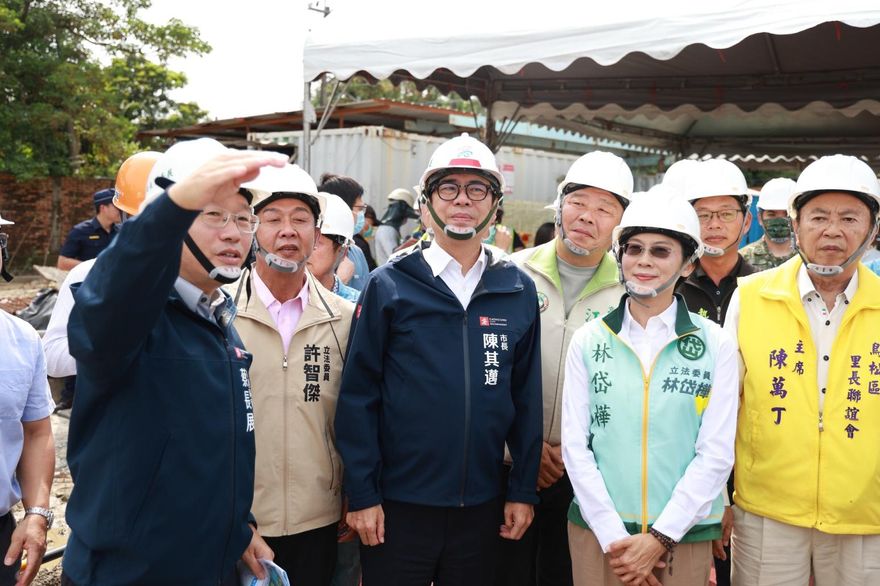 高雄市長陳其邁：雨量不如預測高　做最壞的劇本因應風險