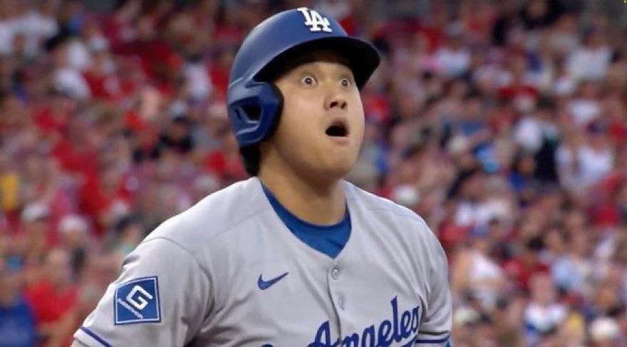 MLB/3度對決全被K！紅人27歲左投害大谷表情管理失守