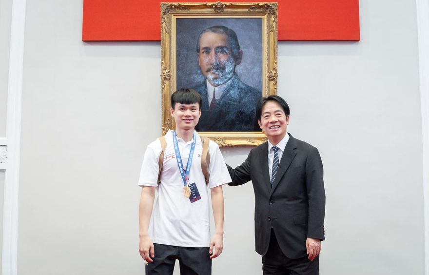 接見世大運代表團　賴清德：政府要以運動壯大台灣