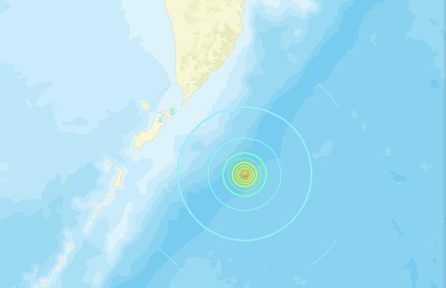 俄羅斯又搖！千島群島外海規模6.2地震
