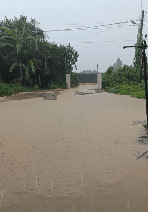豪雨強襲！土石流灌進彰化民宅　觀音瀑布聯外道地層滑動