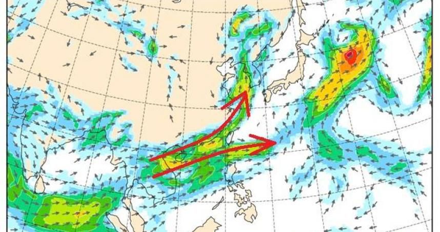 中南部還有一波強降雨　「氣流中心軸線」2天後通過台灣