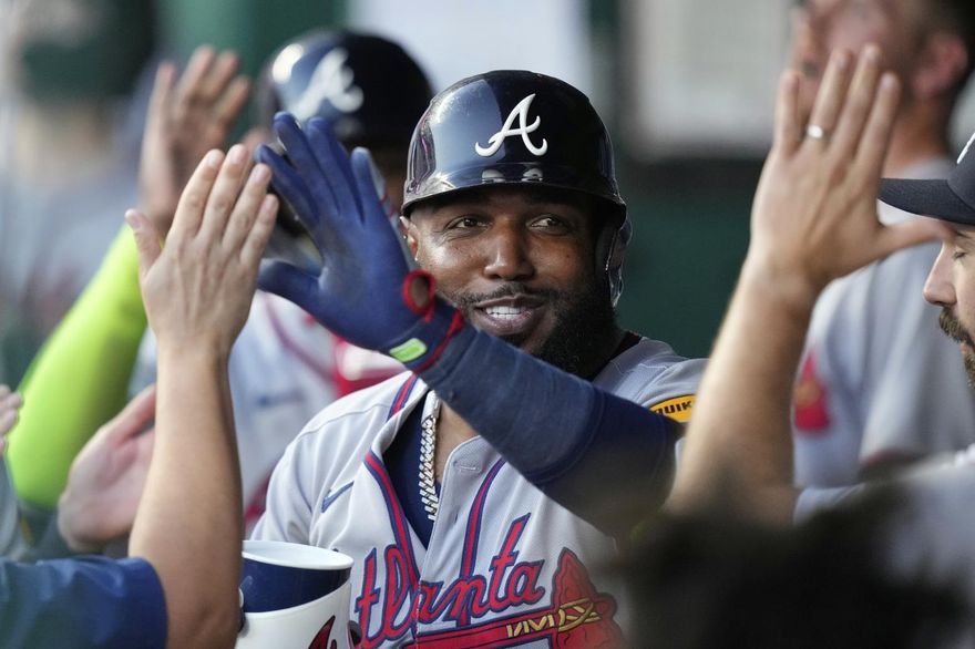 MLB/史上第3次！紅人勇士煙火秀　同局各轟8分太神