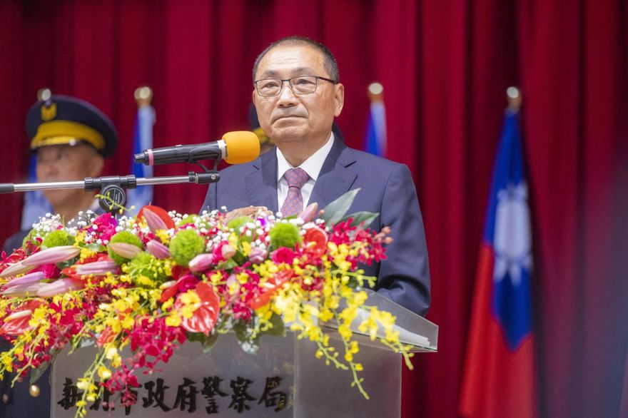 方仰寧接任新北市警察局長！侯友宜勉勵：守住對人民的承諾