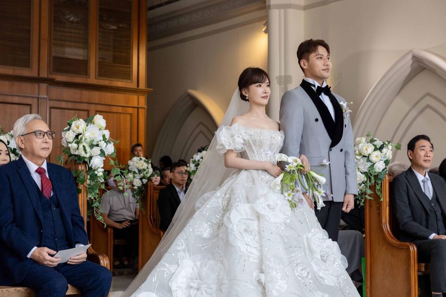 張睿家結婚6年砸300萬補辦婚宴 浪漫告白黃安若：成為更完整的我們