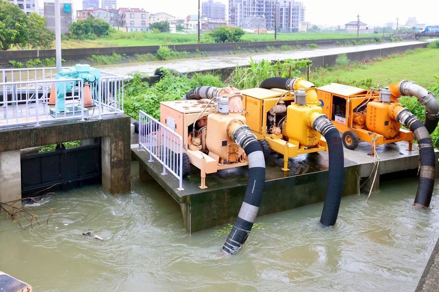 台南安定500年一遇降雨　市府加速抽排淹水消退