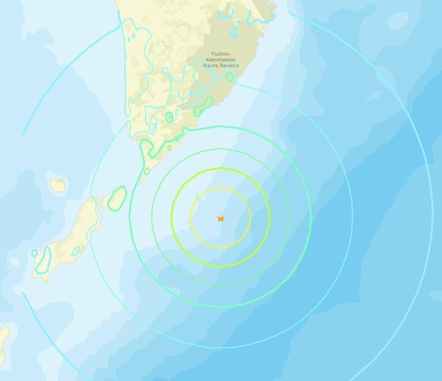 俄羅斯千島群島規模6.8地震　深度僅35公里震感明顯