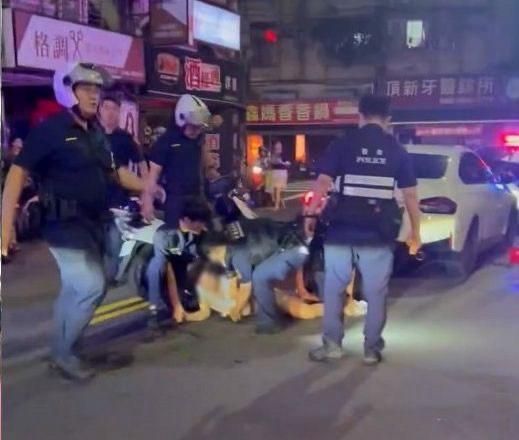 影/女藝人侯沁潔開豪車拒檢「衝撞員警逃逸」！壓制逮捕直擊