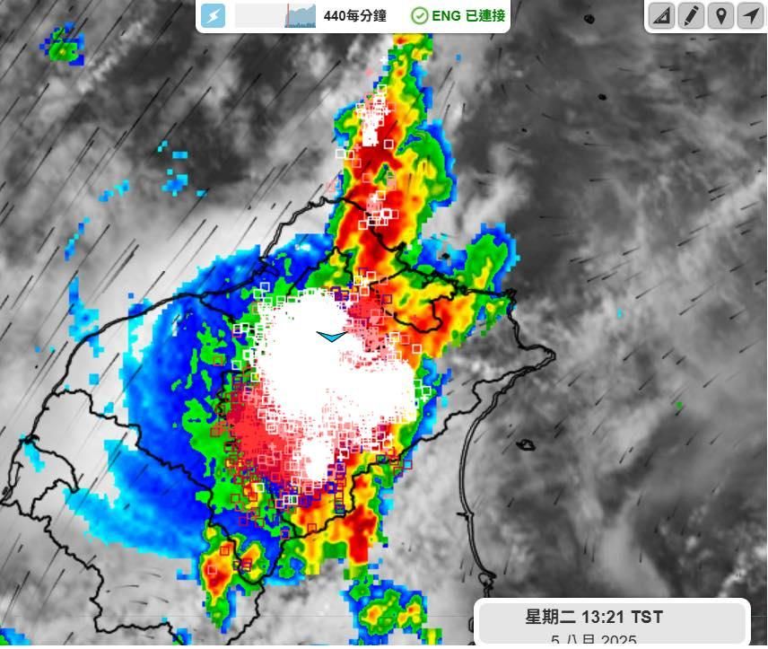北北基「每分鐘閃電440次」　專家驚：太瘋狂