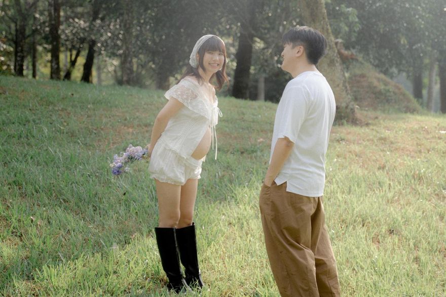 網紅夫妻喜迎愛女　尪竟因1事出現「類似懷孕症狀」狂哭